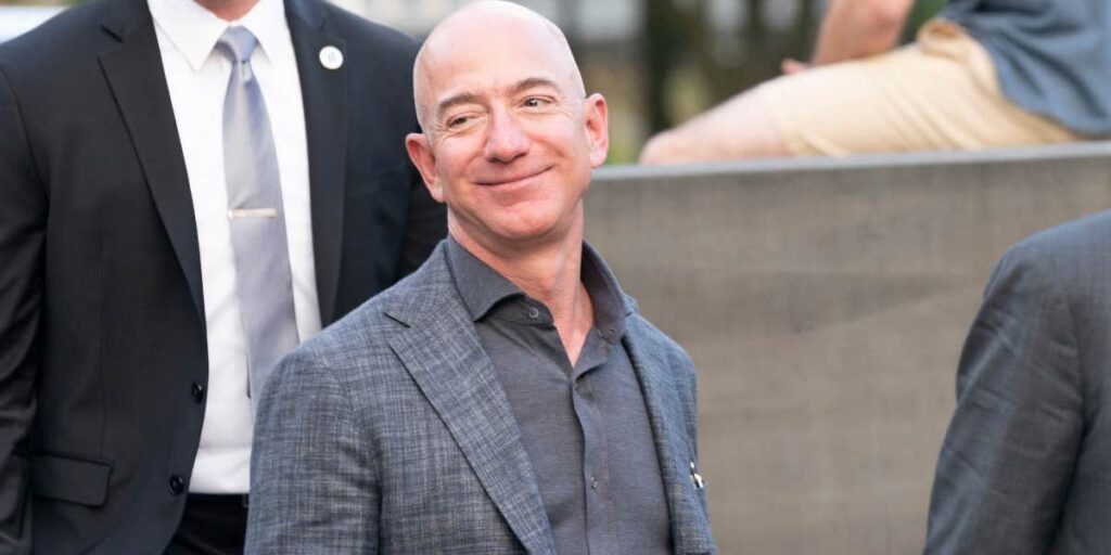 Did Jeff Bezos Children Attend His Wedding?